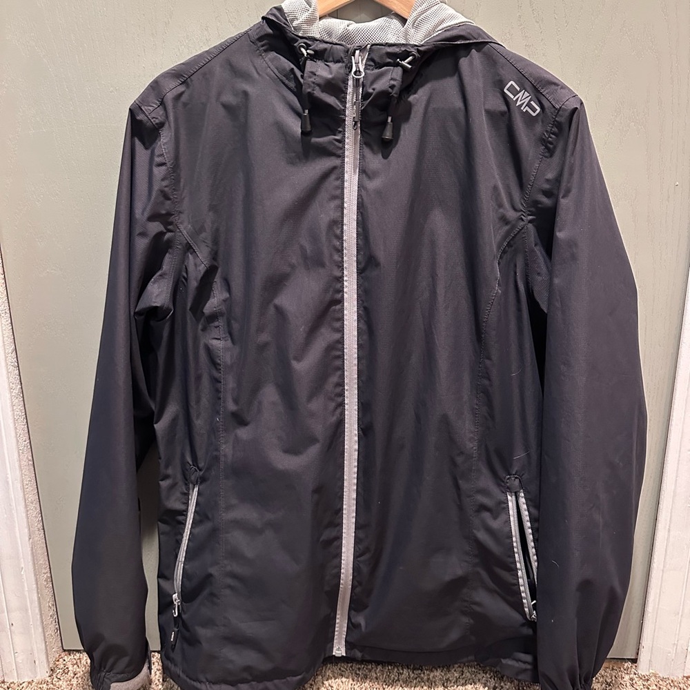 Men's Gray Windbreaker Jacket